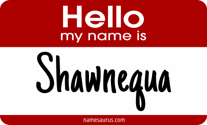Hello my name is Shawnequa png download