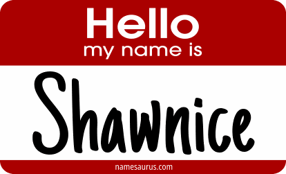 Hello my name is Shawnice png download