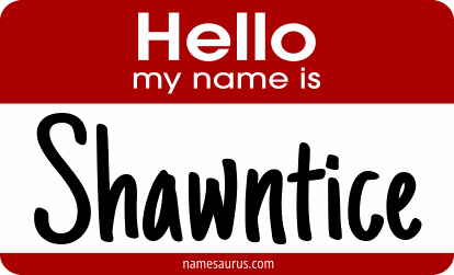 Hello my name is Shawntice png download