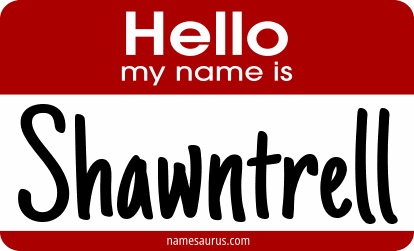 Hello my name is Shawntrell png download