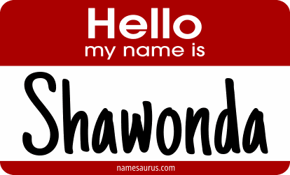 Hello my name is Shawonda png download