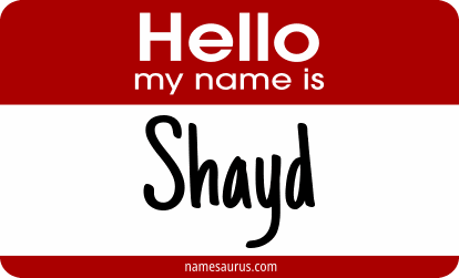 Hello my name is Shayd png download