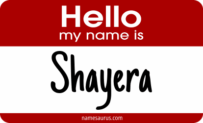 Hello my name is Shayera png download