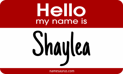 Hello my name is Shaylea png download