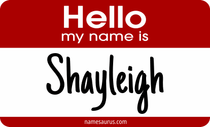Hello my name is Shayleigh png download