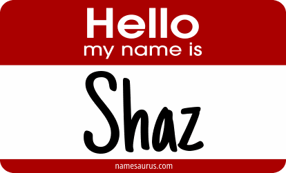 Hello my name is Shaz png download