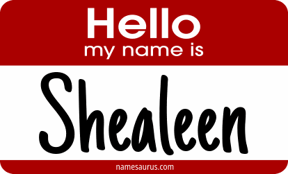 Hello my name is Shealeen png download
