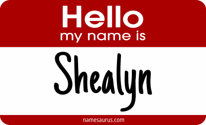 Hello my name is Shealyn png download