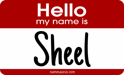 Hello my name is Sheel png download