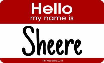 Hello my name is Sheere png download