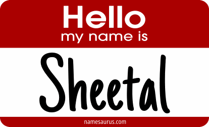 Hello my name is Sheetal png download