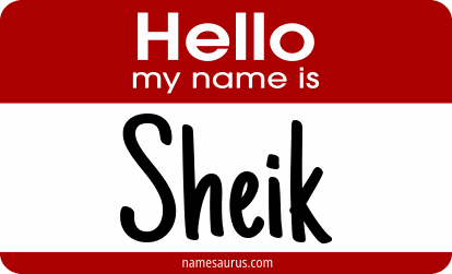 Hello my name is Sheik png download
