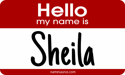 Hello my name is Sheila png download