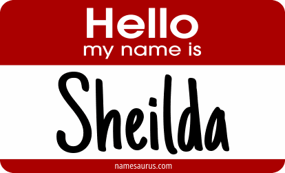 Hello my name is Sheilda png download