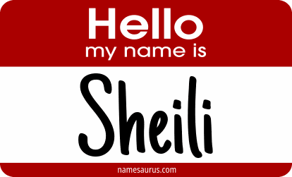 Hello my name is Sheili png download