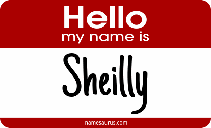 Hello my name is Sheilly png download