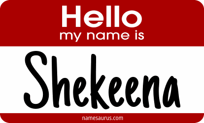 Hello my name is Shekeena png download