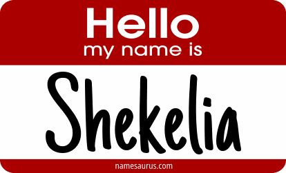Hello my name is Shekelia png download