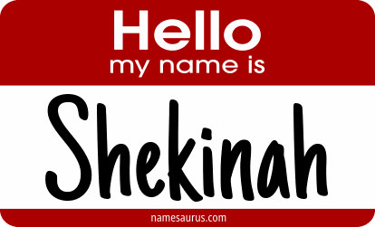 Hello my name is Shekinah png download