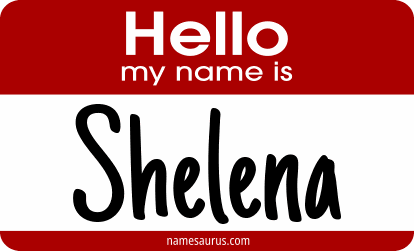 Hello my name is Shelena png download