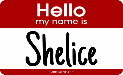 Hello my name is Shelice png download