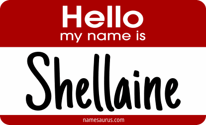 Hello my name is Shellaine png download