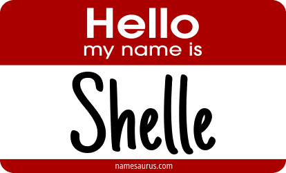 Hello my name is Shelle png download