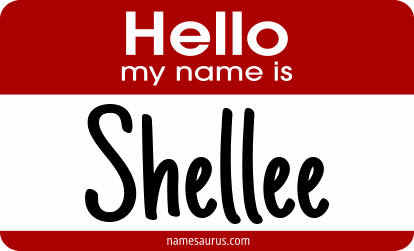 Hello my name is Shellee png download