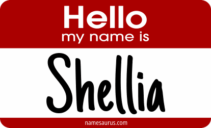Hello my name is Shellia png download