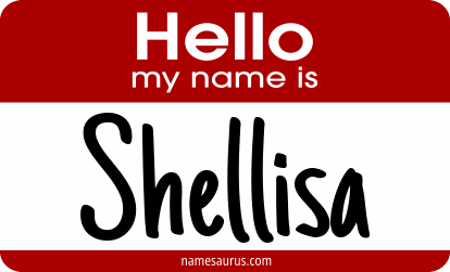 Hello my name is Shellisa png download