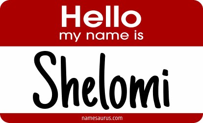 Hello my name is Shelomi png download