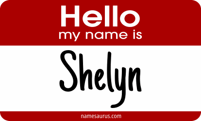 Hello my name is Shelyn png download