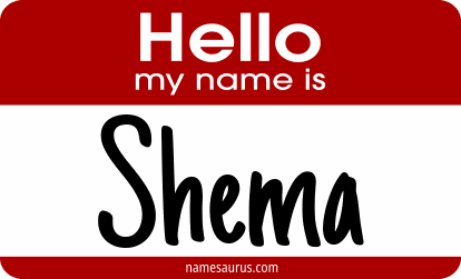Hello my name is Shema png download