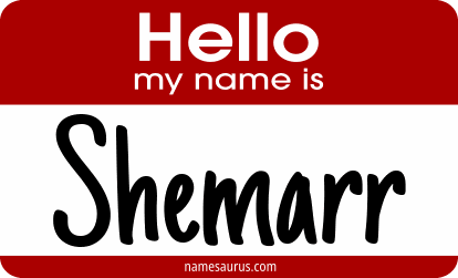 Hello my name is Shemarr png download