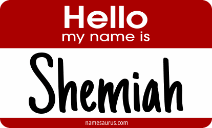 Hello my name is Shemiah png download