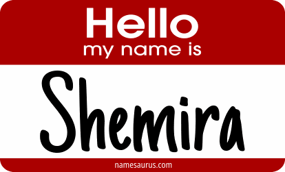 Hello my name is Shemira png download