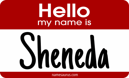 Hello my name is Sheneda png download