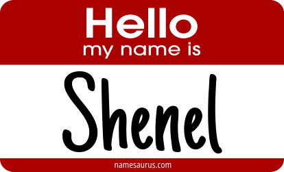 Hello my name is Shenel png download