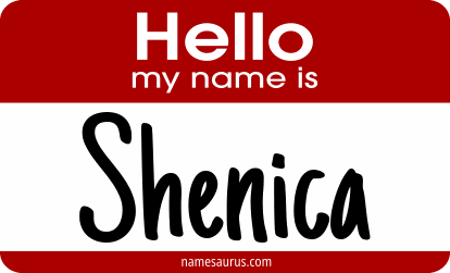Hello my name is Shenica png download