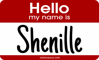 Hello my name is Shenille png download