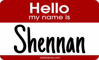 Hello my name is Shennan png download