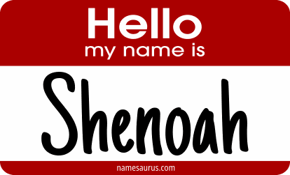 Hello my name is Shenoah png download