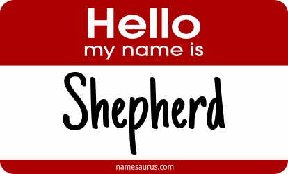 Hello my name is Shepherd png download
