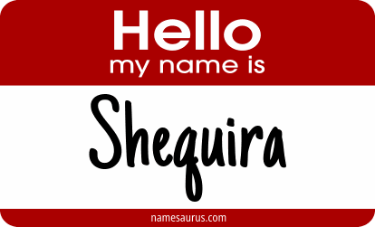 Hello my name is Shequira png download