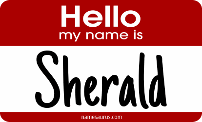 Hello my name is Sherald png download