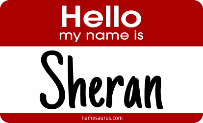 Hello my name is Sheran png download