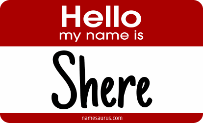 Hello my name is Shere png download