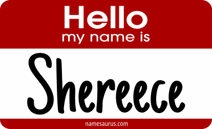 Hello my name is Shereece png download