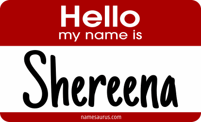Hello my name is Shereena png download