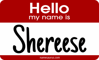 Hello my name is Shereese png download